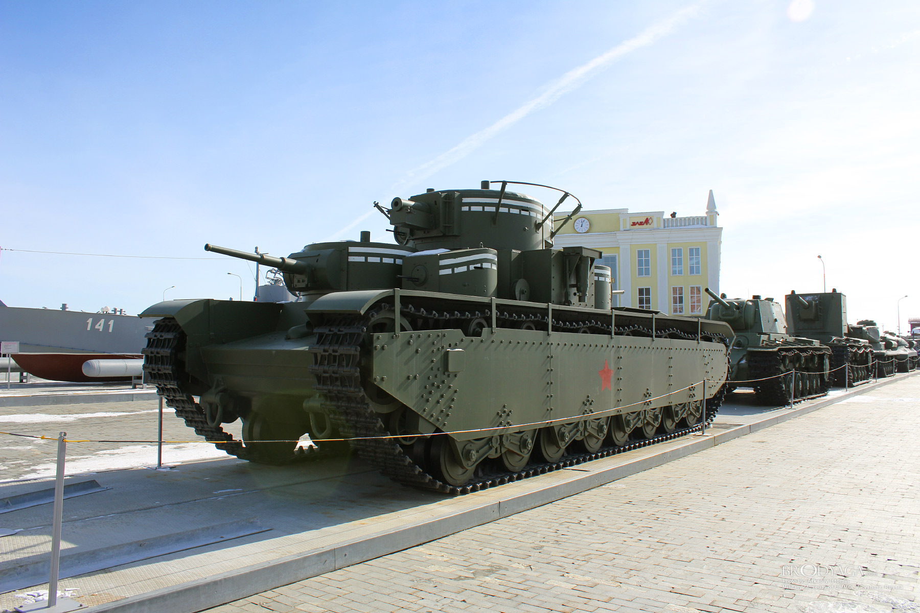 T-35, Verkhnyaya Pyshma, Military Museum of UMMC (Т-35, Верхняя Пышма, Военный Музей УГМК)